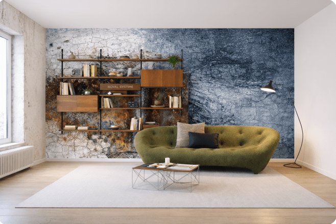 Rust Patina Canvas