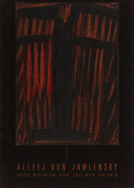 Alexej von Jawlensky Grosse Meditation: Herr, Lass Mich Erglühen No5 - Poster