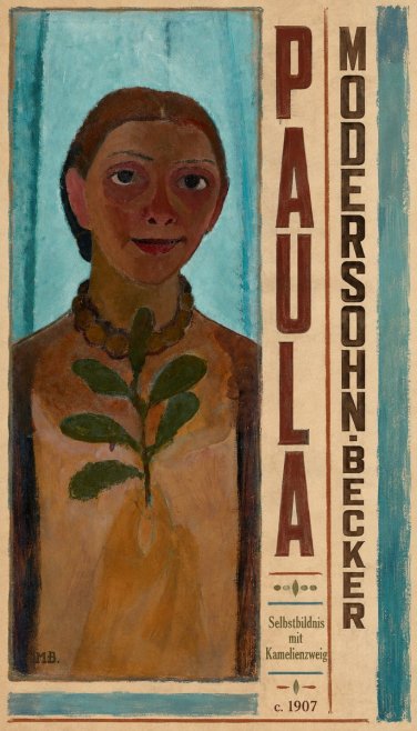 Paula Modersohn-Becker Selbstbildnis Mit Kamelienzweig No4 - Poster