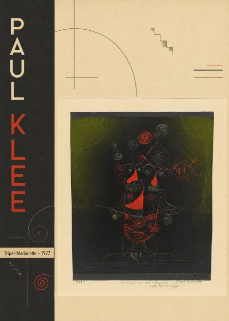 Paul Klee Tripel-marionette No2 - Poster