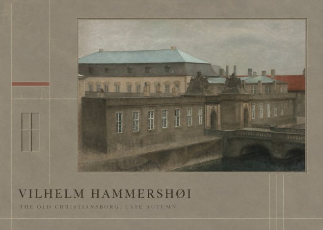 Vilhelm Hammershøi The Old Christiansborg, Late Autumn No2 - Poster