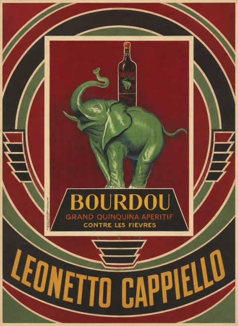 Leonetto Cappiello Bourdou No4 - Poster