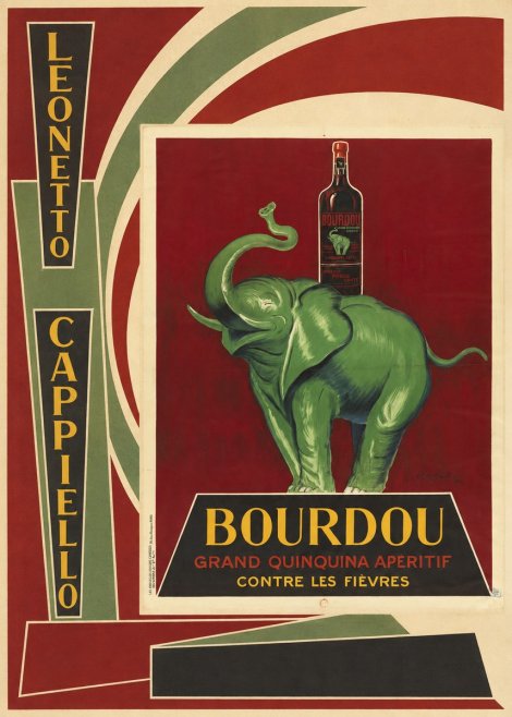 Leonetto Cappiello Bourdou No5 - Poster