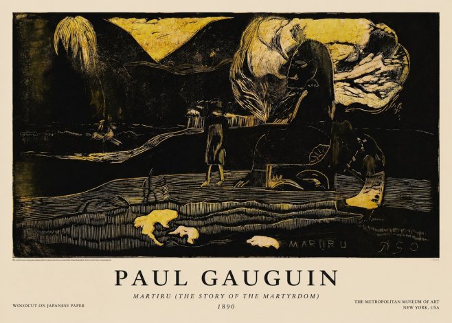 Paul Gauguin Mairit U No5 - Poster