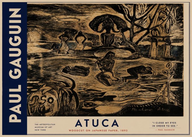 Paul Gauguin Atuca No3 - Poster