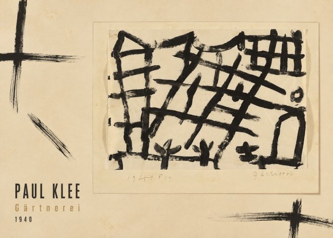 Paul Klee Gärtnerei No5 - Poster