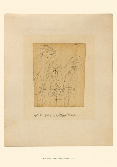 Paul Klee Gute Unterhaltung No6 - Poster