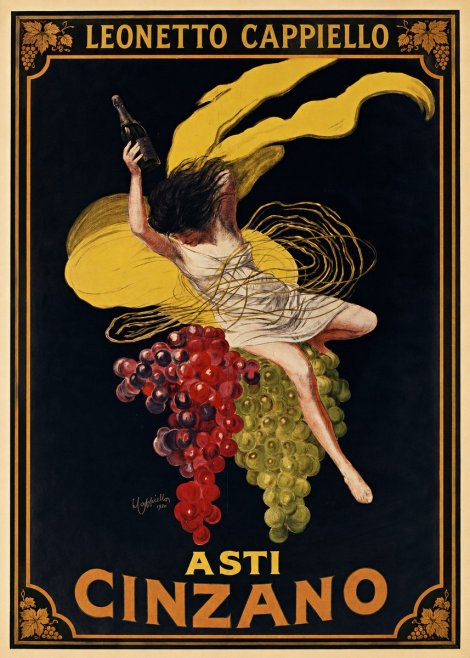 Leonetto Cappiello Asti Cinzano I No1 - Poster