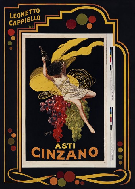 Leonetto Cappiello Asti Cinzano I No5 - Poster