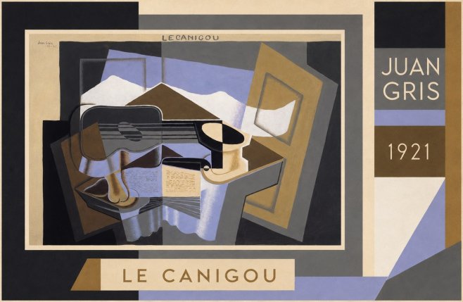 Juan Gris Le Canigou No2 - Poster