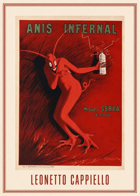 Leonetto Cappiello Anis Infernal I No1 - Poster