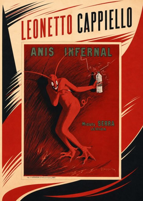 Leonetto Cappiello Anis Infernal I No2 - Poster