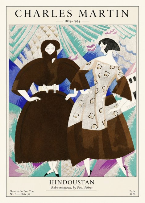 Charles Martin Hindoustan No1 - Poster