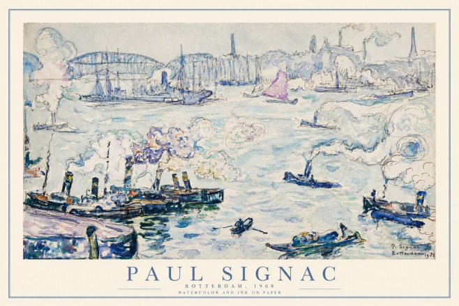 Signac Rotterdam, 1908 No3 - Poster