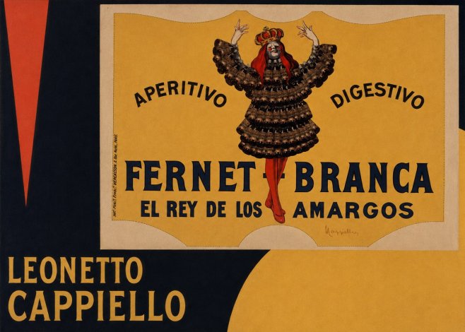 Leonetto Cappiello Fernet Branca No5 - Poster