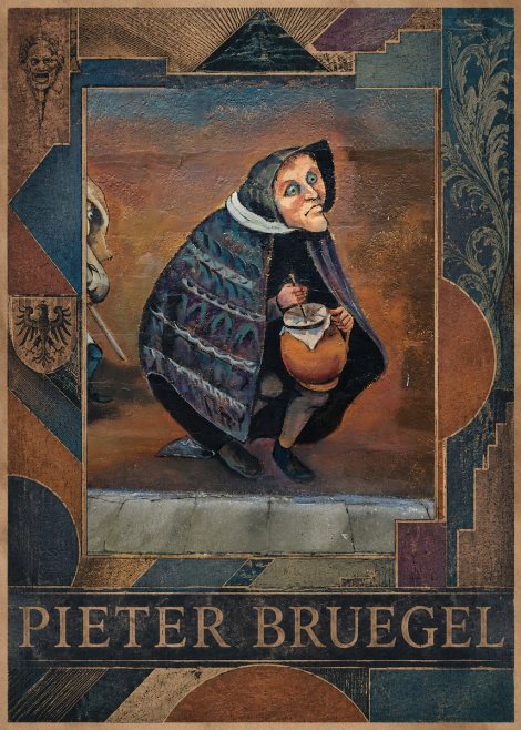 Pieter Bruegel The Beggar Woman with Jug No3 - Poster