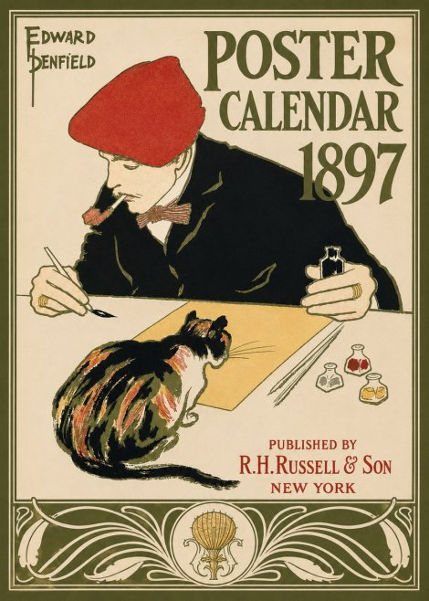 Edward Penfield Poster Calendar 1897 No3 - Poster