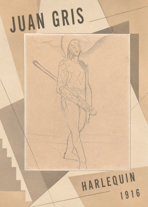 Juan Gris Harlequin No2 - Poster