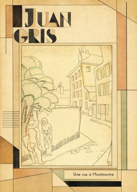 Juan Gris Une Rue À Montmartre No2 - Poster