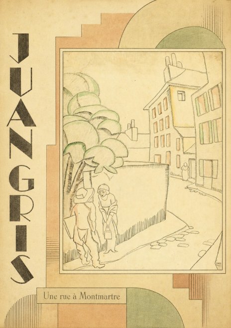 Juan Gris Une Rue À Montmartre No6 - Poster