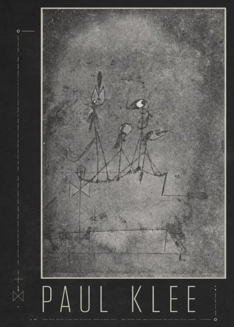 Paul Klee Group of Figures No3 - Poster