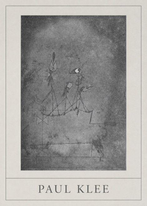 Paul Klee Group of Figures No5 - Poster