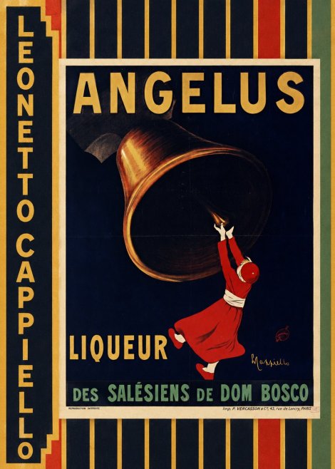 Leonetto Cappiello Angelus Liqueur No5 - Poster