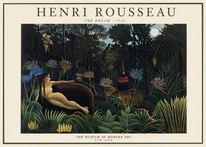 Rousseau The Dream II No1 - Poster