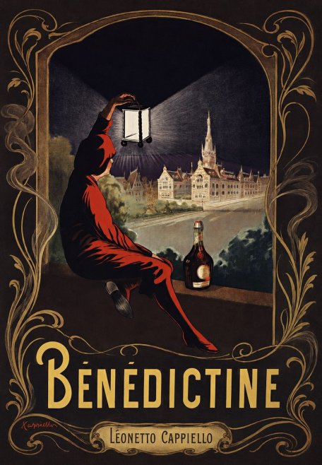 Leonetto Cappiello Bénédictine No5 - Poster