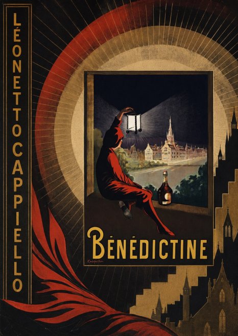 Leonetto Cappiello Bénédictine No6 - Poster