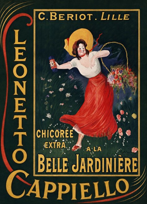 Leonetto Cappiello Chicorée Extra a La Belle Jardinière No4 - Poster