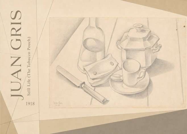 Juan Gris Still Life (the Tobacco Pouch) No5 - Poster