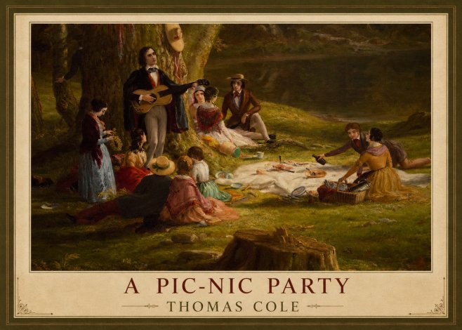 Thomas Cole A Pic-nic Party No2 - Poster