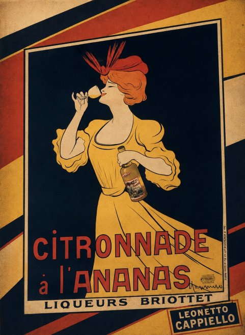 Leonetto Cappiello Citronnade À L'ananas No3 - Poster