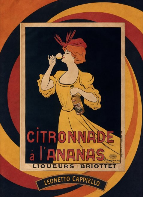 Leonetto Cappiello Citronnade À L'ananas No5 - Poster