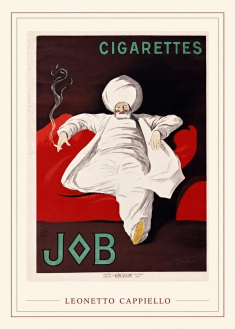 Leonetto Cappiello Job Cigarettes No3 - Poster
