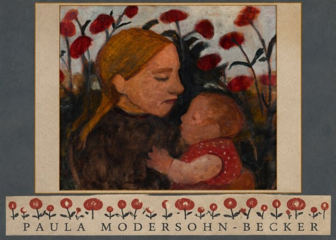 Paula Modersohn-Becker Mother and Child No3 - Poster