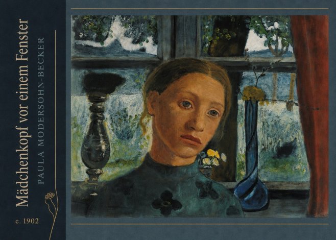 Paula Modersohn-Becker Mädchenkopf Vor Einem Fenster No2 - Poster