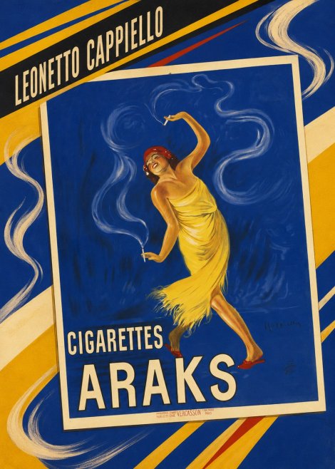 Leonetto Cappiello Cigarettes Araks No3 - Poster