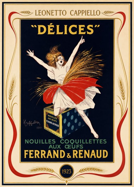 Leonetto Cappiello Délices I No1 - Poster