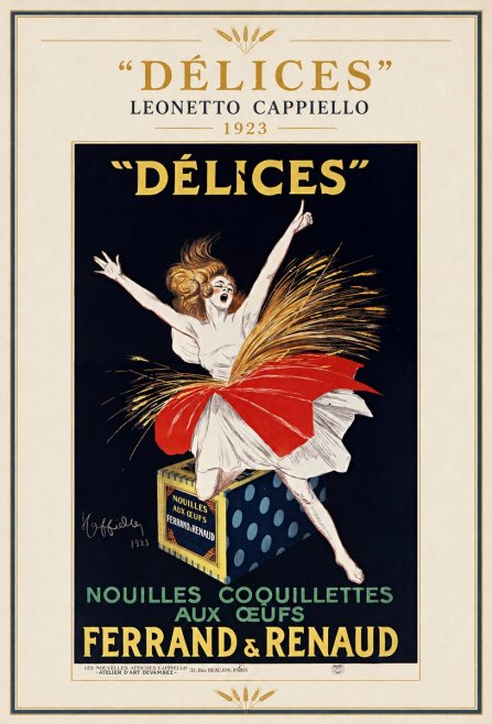 Leonetto Cappiello Délices I No3 - Poster