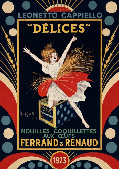Leonetto Cappiello Délices I No4 - Poster