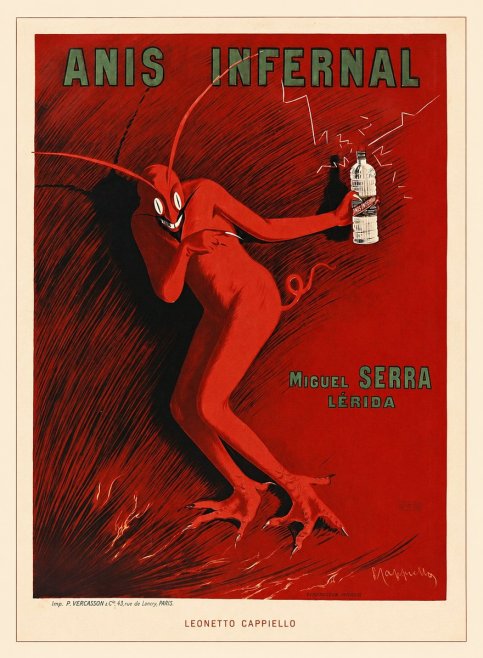 Leonetto Cappiello Anis Infernal II No6 - Poster