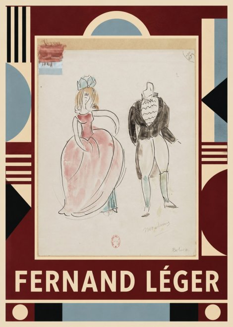 Fernand Léger Bolivar VI No1 - Poster