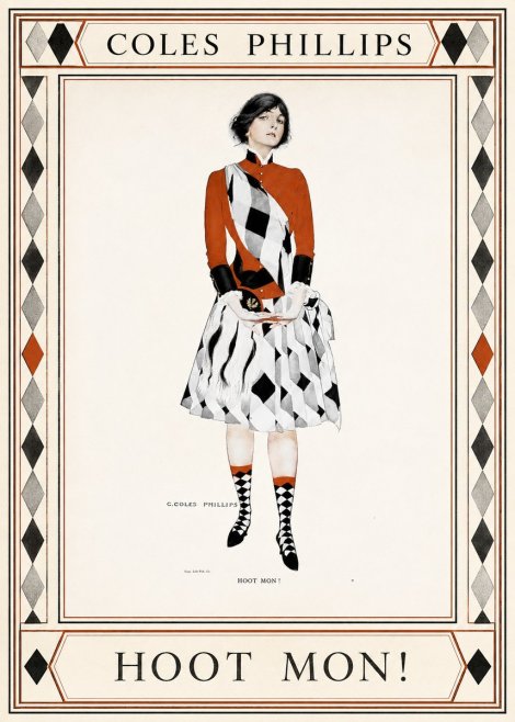 Coles Phillips Hoot Mon! No1 - Poster