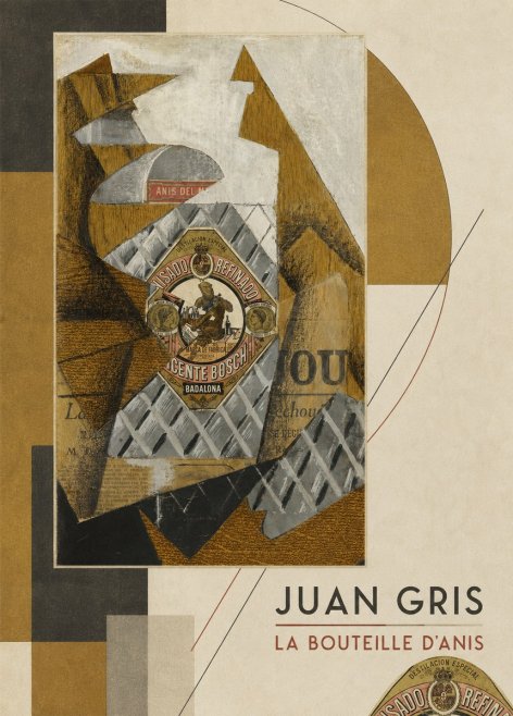 Juan Gris La Bouteille D'anis No6 - Poster