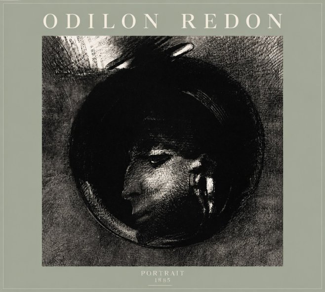 Odilon Redon Portrait No5 - Poster