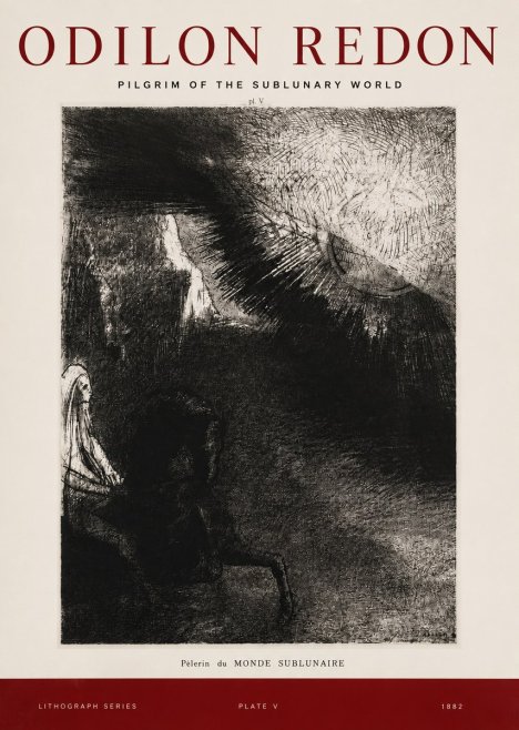 Odilon Redon Pèlerin Du Monde Sublunaire No2 - Poster