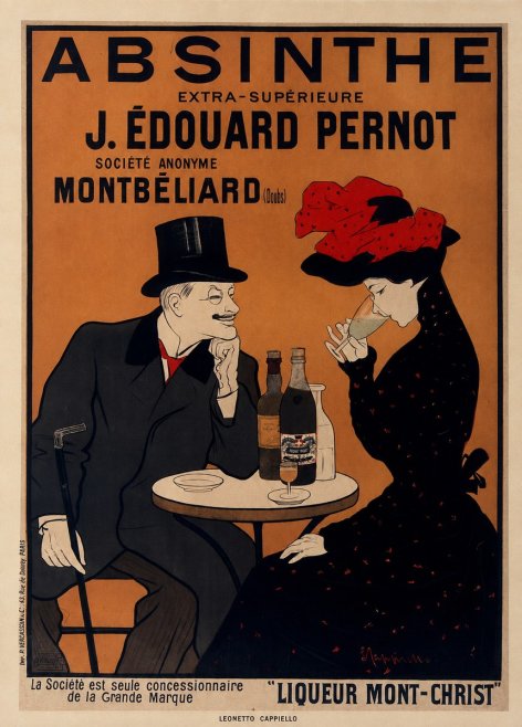 Leonetto Cappiello Absinthe J. Édouard Pernot No6 - Poster