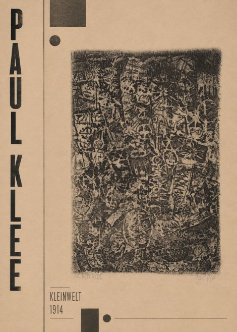 Paul Klee Kleinwelt No3 - Poster